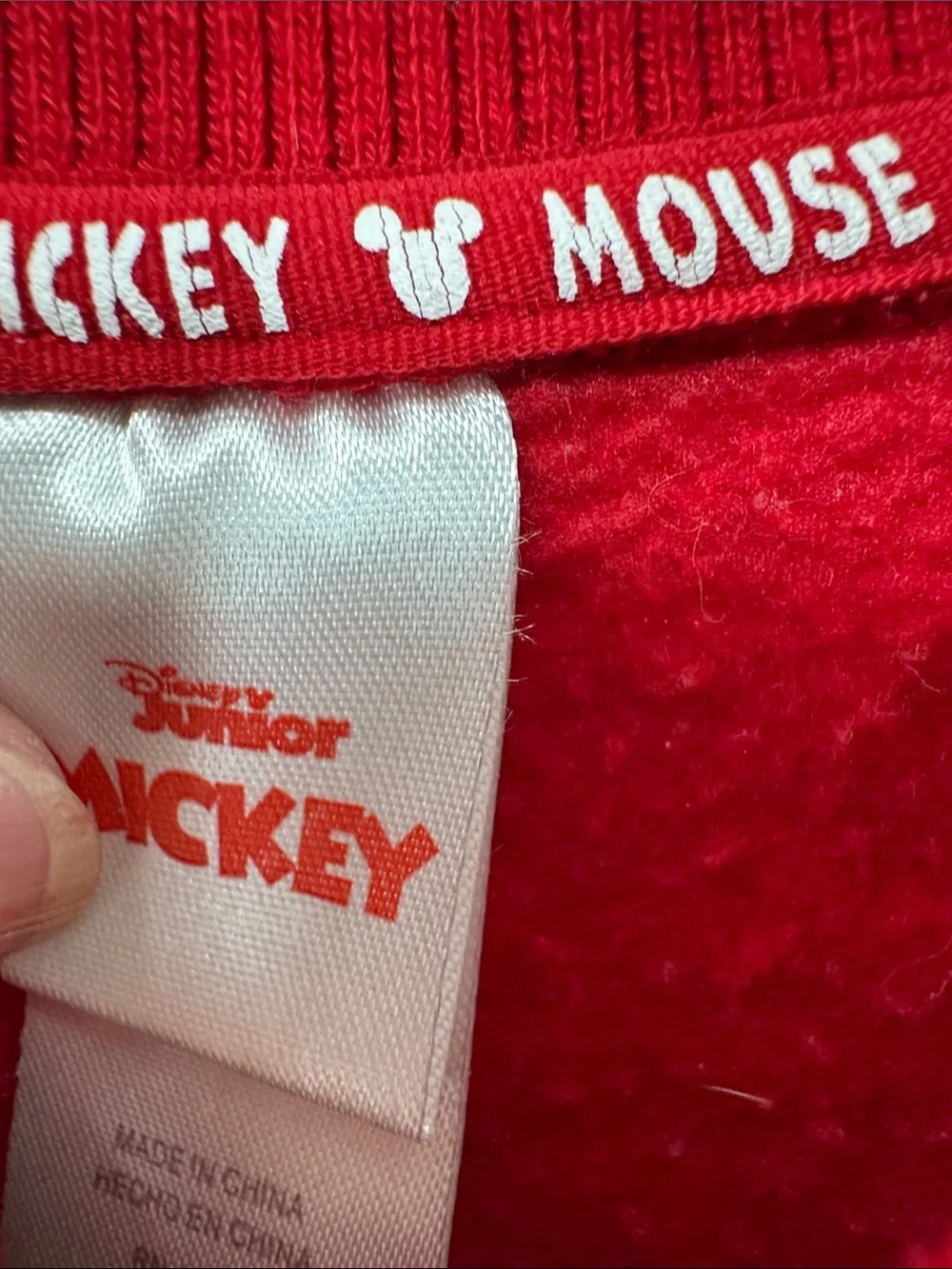 Disney jr red
